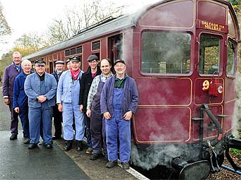 Railmotor Support Crew