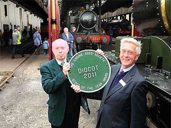 The Engine Shed Society plaque