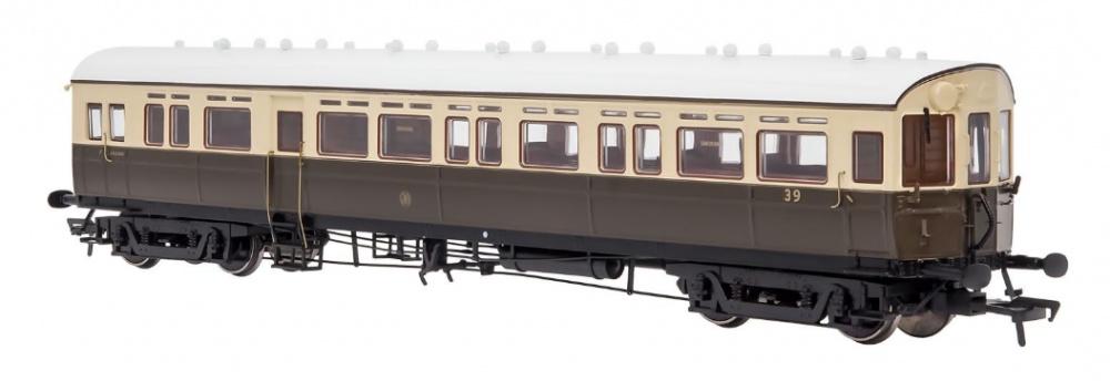Dapol - OO Gauge GWR Autocoach 39 GWR Shirtbutton