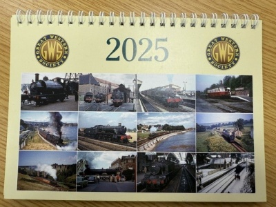 Desk Calendar 2025