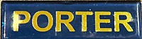 Oblong Badge - Porter
