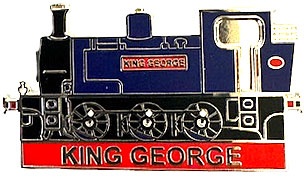 King George Enamel Badge