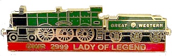 Lady of Legend 2999 Enamel Badge