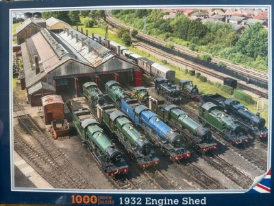 Jigsaw Puzzle -  1932 Engine Shed