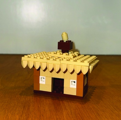 Lego Station Building